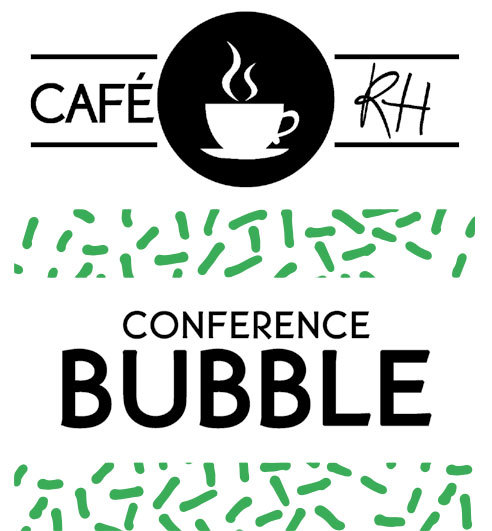 Logo : Café RH, Logo : Conference Bubble